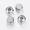 Tarnish Resistant 304 Stainless Steel Beads, Cube, Stainless Steel Color, 6x6x6mm, Hole: 3mm