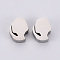 Non-Tarnish 304 Stainless Steel Beads, Laser Cut, Girl, Stainless Steel Color, 10x8x3mm, Hole: 1.5mm