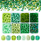 Mixed Style 6/0 Round Glass Seed Beads, Mixed Color, 4mm, Hole: 1.5mm, about 1840pcs/box