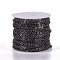 Iron Cable Chains, Unwelded, Oval, Popular for Jewelry Making, Important Decoration, Lead Free, Gunmetal, 3x2x0.6mm