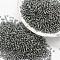8/0 Transparent Glass Round Seed Beads, Grade A, Silver Lined, Gray, 2.8~3.2mm, Hole: 1.0mm, about 15000pcs/pound