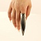 Alloy Rings, Protect Nails and Joints, Gunmetal, 80.5x18.5mm, US Size 6 1/2(16.9mm)