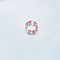 Geometric Colorful Fruit Series Ring - Vintage Style, Candy-like, Transparent, Peach