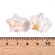 Прозрачные смоляные эмалевые бусины RESI-N043-02A-3