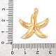 Подвески из натуральной ракушки из нержавеющей стали 304 STAS-D362-05G-3