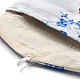 Мешочки для хранения ювелирных изделий из цветочной ткани в китайском стиле AJEW-D065-01B-06-3