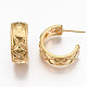 Серьги-кольца из латуни KK-R117-019-NF-3