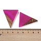 Подвески из смолы и дерева WOOD-F015-06A-3