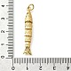 Латунные микро проложить кубического циркония подвески KK-R217-01G-05-3