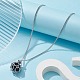 Устойчивый к потускнению мешочек из нержавеющей стали 304 для изготовления макраме NJEW-JN04416-6