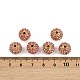 Бусины из сплава и страза RB-A034-10mm-A27G-2