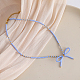 Ожерелья из стеклянных бусин Feaceted Rondelle LK3957-3-1