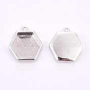 Сеттинги для кулона (кабошонов) KK-F748-09P