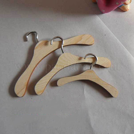 Вешалки для одежды для кукол из сосны DOLL-PW0001-403E-1