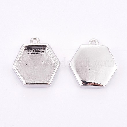 Сеттинги для кулона (кабошонов) KK-F748-09P-1