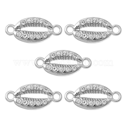 Подвески из сплава с хрустальными стразами FIND-YW0003-55-1
