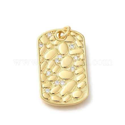 Реечное покрытие латунь с подвесками из кубического циркония KK-Z086-38G-1