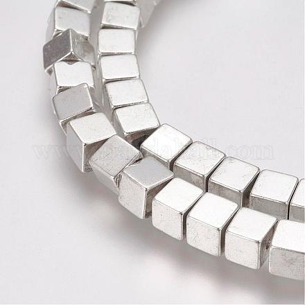 Немагнитные нити шарик синтетический гематит G-G652-14S-1