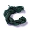 Nylon Thread, Dark Slate Gray, 1.5mm, about 13~14m/bundle