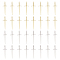32Pcs 2 Colors Rack Plating Alloy Pendants, Sword with Skull, Mixed Color, 50.5x16x5mm, Hole: 1.8mm, 16pcs/color