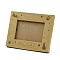 Pet Theme Rectangle Wooden Photo Frames, with PVC Clear Film Windows, for Pictures Wall Decor Accessories, Dark Khaki, 168x217x18mm