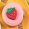 Catoon Strawberry Metric & Imperial Soft Tape Measure, for Body, Sewing, Tailor, Clothes, Pink, 5cm, Tape Length: 150cm(4.92 feet)