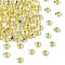 Preciosa® MAXIMA Crystal No Hotfix Flatback Stones, Czech Crystal, Dura Foiling, Round(438 11 615 Chaton Rose), 80310 200 Citrine AB, SS16(3.8~4mm)