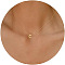 Brass Pendant Initial Necklaces for Women, Golden, Letter C, 15.75 inch(40cm)