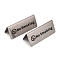 Stainless Steel No Smoking Sign Plate, Stainless Steel Color, 120x50x45mm