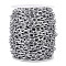 Aluminium Cable Chains, Unwelded, with Spool, Silver, 12.5x9.5x2mm, about 65.62 Feet(20m)/Roll