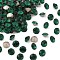 Preciosa® MAXIMA Crystal Round Stones, Czech Crystal, Dura Foiling, Round(431 11 615 Chaton), 50730 Emerald, SS29(6.15~6.35mm)