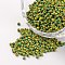 12/0 Opaque Colours Seep Glass Beads, Round Seed Beads, Colorful, 1.5~2x2mm, Hole: 0.5mm, about 22500pcs/450g
