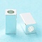 304 Stainless Steel Beads, Cuboid, Silver, 8x4x4mm, Hole: 2mm