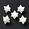 Natural White Jade Beads, No Hole/Undrilled, Merkaba Star, 14.5~15x14.5~15x14.5~15mm