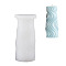 DIY Candle Silicone Molds,  for Candle Making, Pillar, White, 12.5x5.9cm, Inner Diameter: 4.5cm