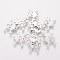 Tarnish Resistant 201 Stainless Steel Pendants, Skull, Stainless Steel Color, 12x16x1.1mm, Hole: 1.5mm