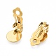 Фурнитура для сережек-клипс из нержавеющей стали 304 STAS-N092-168G-3