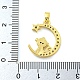 Латунные микропаве прозрачные подвески с фианитом FIND-Z044-03D-3