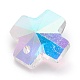 Прозрачные стеклянные амулеты GLAA-O020-01B-3