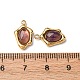 Натуральные аметисты неправильной овальной формы STAS-L022-525G-03-3