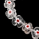 Ручной работы millefiori стеклянные бусины нитки LAMP-G164-03M-3