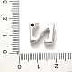 Стойки обшивки латунь кубического циркония бусы KK-L210-008P-N-3