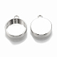 Сеттинги для кулона (кабошонов) KK-S345-220B-P-1