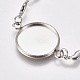 Изготовление браслета из нержавеющей стали 304 STAS-WH0014-22P-2