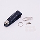 Брелок из искусственной кожи KEYC-WH0018-30B-1