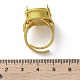 Сеттинги латунные кольца KK-R215-10G-3