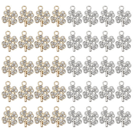 Подвески из сплава 40шт 2 цветов FIND-CA0006-74-1