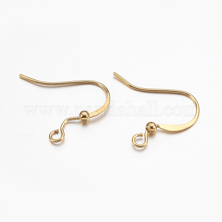 Крючки для серег из латуни X-KK-K225-11-G-1