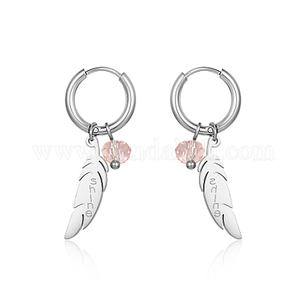 Серьги-кольца из нержавеющей стали 304 LD6089-2-1