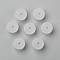 Transparent Acrylic Ball Beads, Frosted Style, Round, Clear, 12mm, Hole: 2mm, about 520pcs/500g